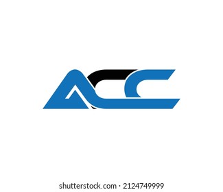 Creative Letter Acc Logo Design Icon Stock Vector (Royalty Free) 2124749999