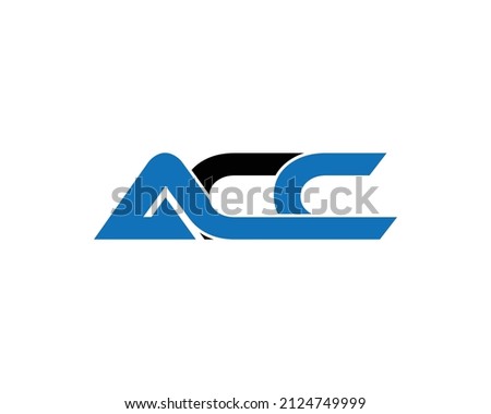 Creative Letter ACC Logo Design Icon Premium Concept Vector Symbol Template.