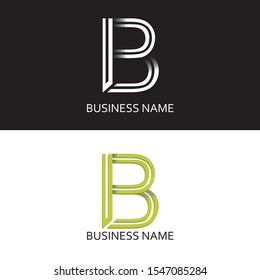 Creative Letter B Logo design vector template