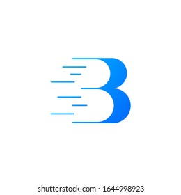 Design für kreative Buchstaben B-Logo