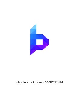 creative letter B logo design