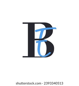 Creative Letter BE Logo Design. Abstract Initial B and E logo, usable for branding and business logo