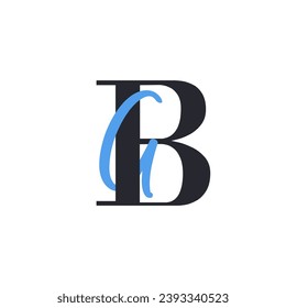 Creative Letter BG Logo Design. Abstract Initial B and G logo, usable for branding and business logo