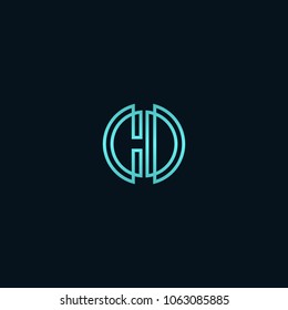Creative letter C and D logo designs