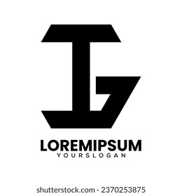 diseño de logotipo de icono de letra creativa c y g 