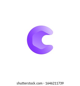 creative letter c logo design