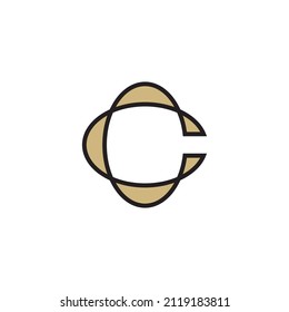 Creative letter C logo design illustration vector template
