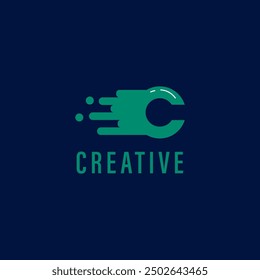 Creative letter C logo design