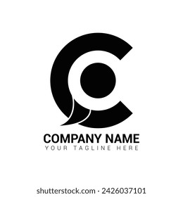 creative letter C logo icon