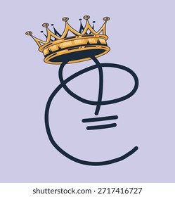 Logotipo de la letra C creativa en un estilo minimalista moderno, ideal para empresas, marcas personales y uso de marca digital o impresa.