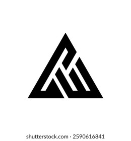 Creative Letter Cw Typography Logo Design for Modern Branding