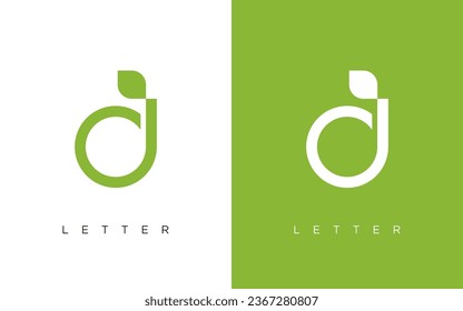 creative Letter D Financial Chart Logo Design vector template. arrow logo icon vector illustration modern design.