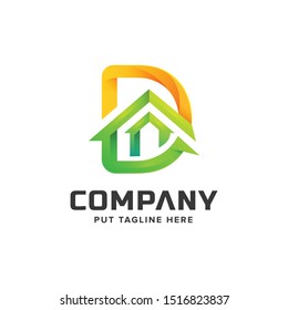 Creative Letter D logo for company