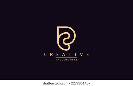 Creative letter DC, DC Logo Design Template Vector. Modern D C logo design.