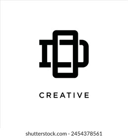 Logo de Creative Letter DO, inspiración de diseño, Vector