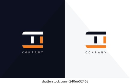 Creative letter e a f l s t logo for business  logistics, medical, nature, dental, fishing, charity real estate and more