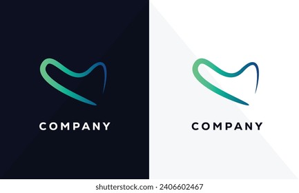 Creative letter e a f l s t logo for business  logistics, medical, nature, dental, fishing, charity real estate and more