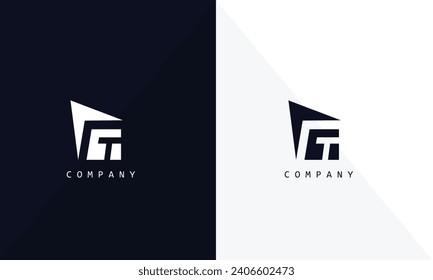 Creative letter e a f l s t logo for business  logistics, medical, nature, dental, fishing, charity real estate and more