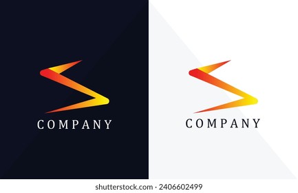 Creative letter e a f l s t logo for business  logistics, medical, nature, dental, fishing, charity real estate and more