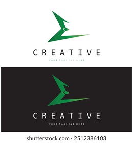 creative letter e logo design, for brand, startup, business, company, identity, application, vector