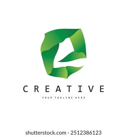 creative letter e logo design, for brand, startup, business, company, identity, application, vector