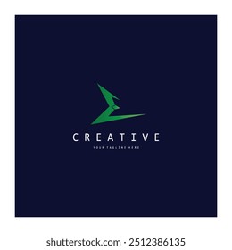 creative letter e logo design, for brand, startup, business, company, identity, application, vector