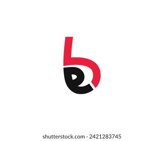 creative Letter EB or BE logo vector or icon