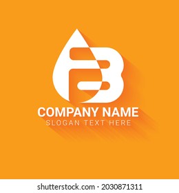 Design-Vorlage für EB-Logos, Logo-Initialen, Logo für minimalistische Buchstaben, Logo-Design