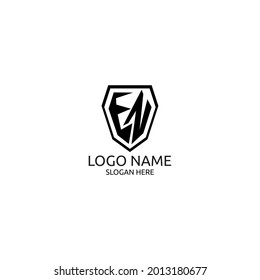 creative Letter EN logo design