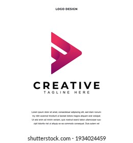 Creative Letter F icon logo design vector illustration. Alphabet letter F logo design color editable