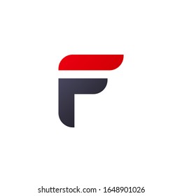 creative letter f logo design
