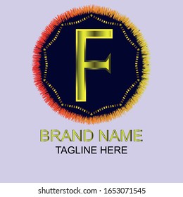 Creative Letter F Logo design vector template.