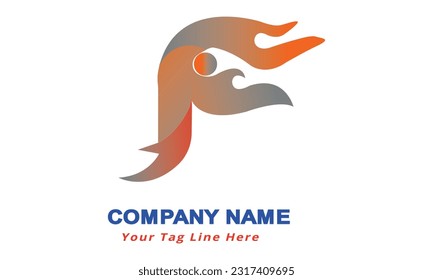 Creative Letter F Logo design Symbol Logo type vector And Clip Art