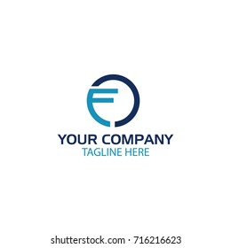 Creative Letter F logo Design