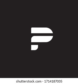 Creative letter F and P vector designs , letter pf logo , pf letter 