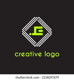 creative letter g geometric for logo company design