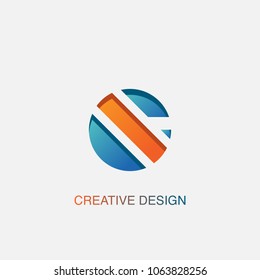 Creative letter g logo design vector template