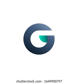 Logo-Design für kreativen Buchstaben g