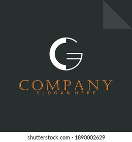 Creative letter G logo design vector template