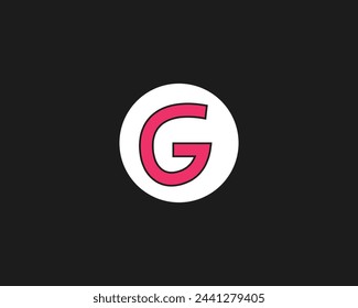creative letter G logo design vector template