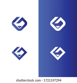 creative letter g logo icon design sign template minimalis concept vector