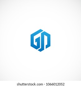 Creative letter G P vector designs