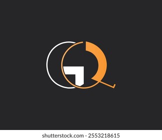carta criativa GQ logotipo design para a empresa