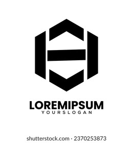 creative letter h  icon logo design 