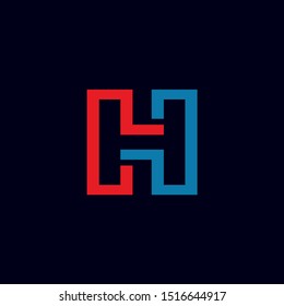 Creative Letter H Logo Design Template