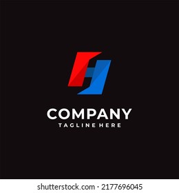 creative letter h logo design