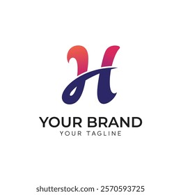 Creative Letter H Logo Design Template