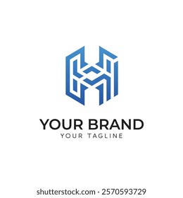 Creative Letter H Logo Design Template