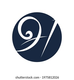 creative letter H logo icon illustration design template