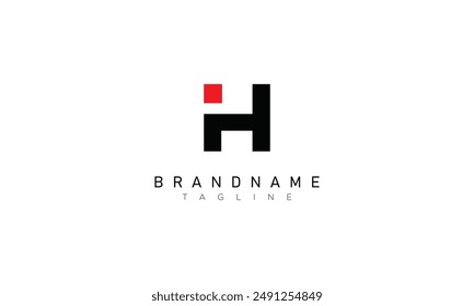 Creative Letter IH  Logo Design Icon